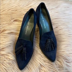 Stuart weitzman heeled loafer